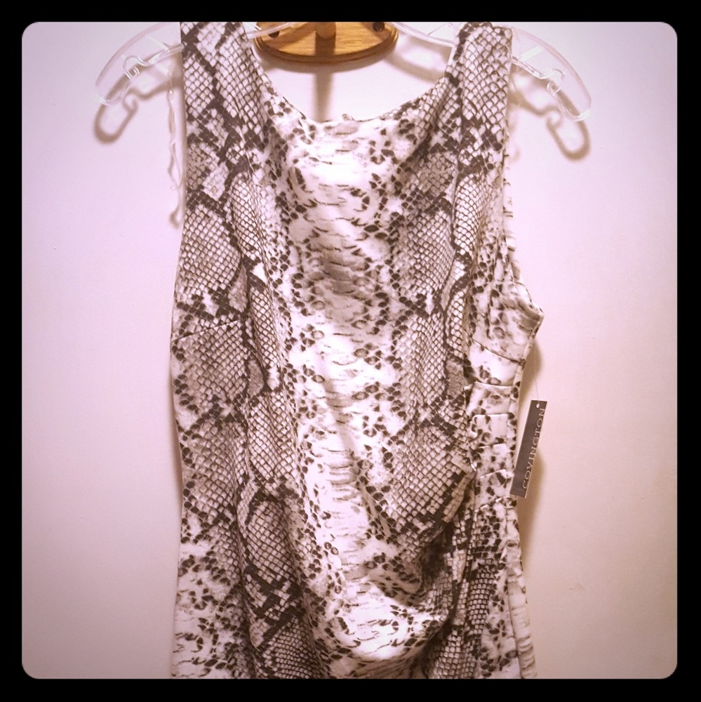 Animal Skin Printed Dress